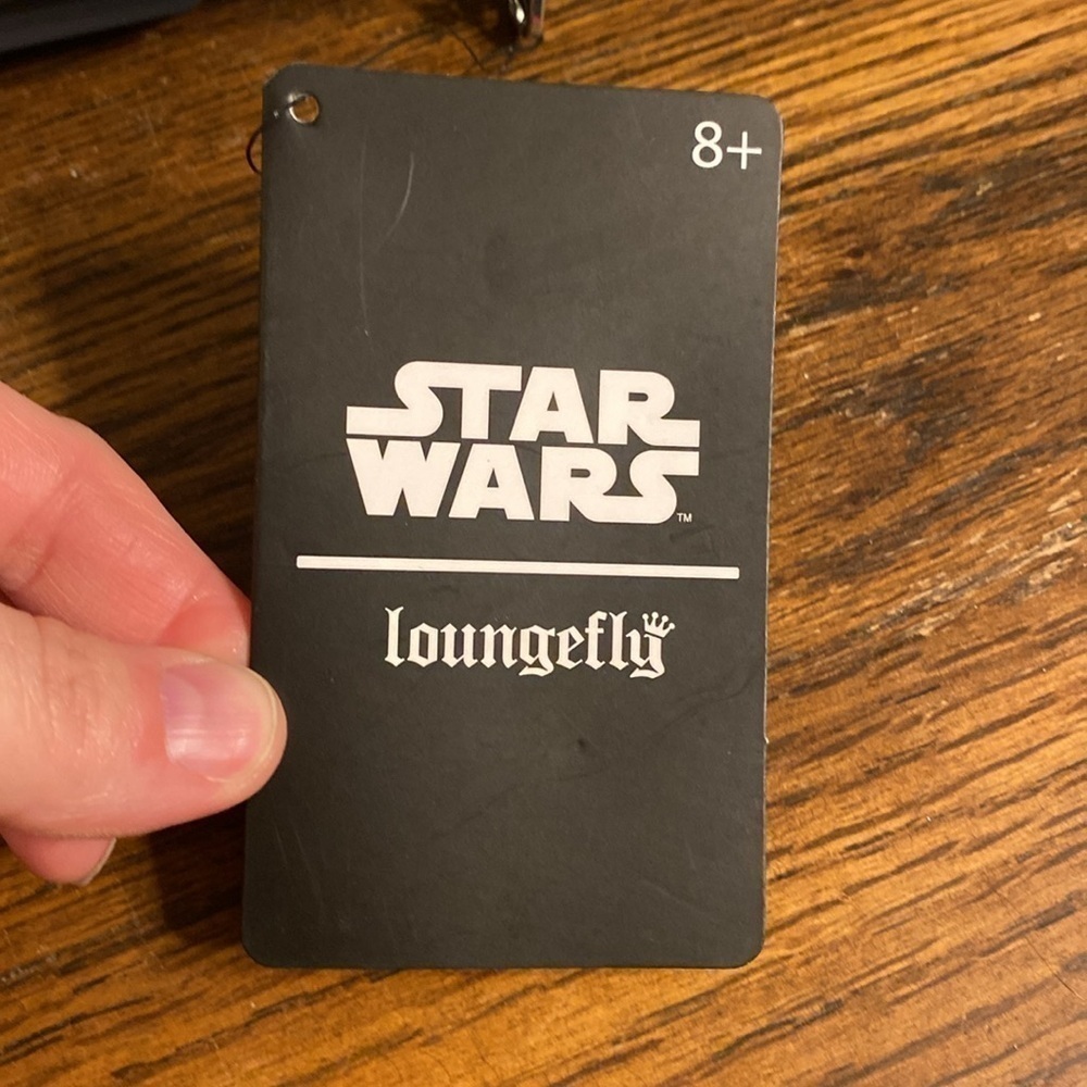 Loungefly Star Wars Wallet Vintage Comic Book Print Panel Zip Around NWT New - Picture 4 of 7